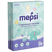 Стиральный порошок на основе натурального мыла для детского белья 400 г Mepsi 0505 1